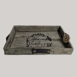 imagen de una bandeja maison de campagne. Tono verde