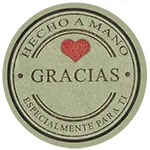 imagen sticker hecho a mano